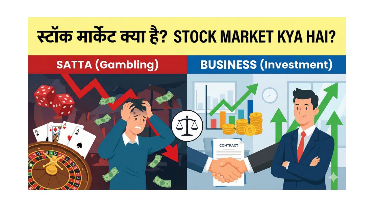 Stock Market Kya Hai? (Satta vs Business) – Sach Jaaniye